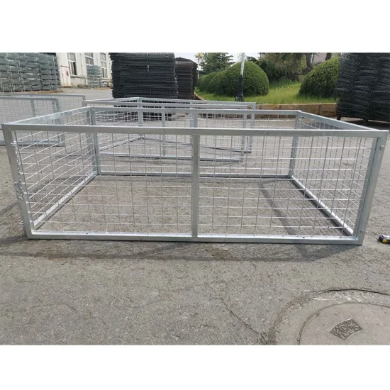 Galvanised Mesh Steel Cage Trailer