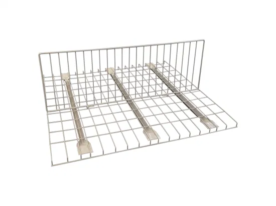 Eastfound Industrial Flared Channel Warehouse Storage Metal Steel Galvanized Wire Mesh Deck